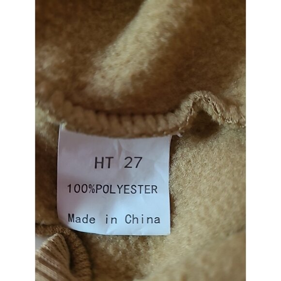 Mens NASA Hoodie Sweatshirt Brown L Relaxed Rocket Skater Surfer Pocket - Picture 11 of 11